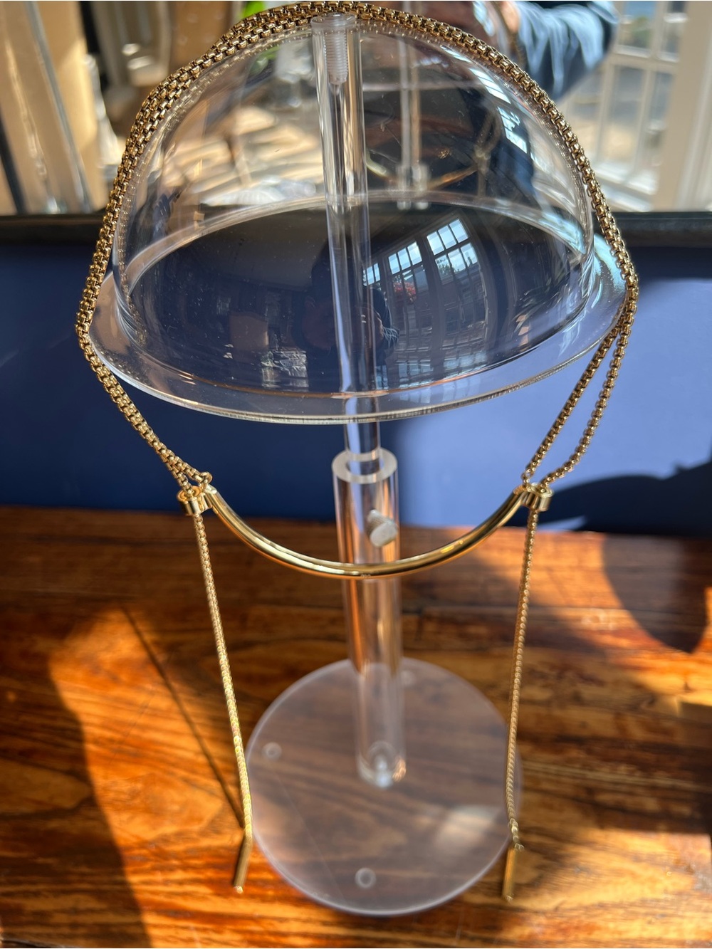 India Hicks “In the Loop” necklace  Gold adjustable NIB